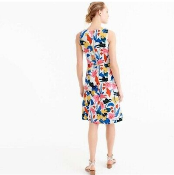 J. Crew Multicolor Floral Dress - Picture 8 of 9